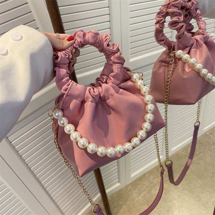 small-bag-female-2022-new-tide-joker-web-celebrity-pearl-chain-portable-package-inclined-bucket-bag