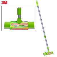 3M Scotch-Brite แปรงเช็ดกระจกพร้อมที่ปาดแบบด้ามยาวยืดหดได้