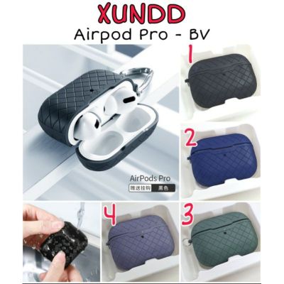 Xundd แท้💯% เคสใส่หูฟัง Air.Pods 1/2/ Air.pods Pro ลายสาน แถมห่วงสำหรับห้อย