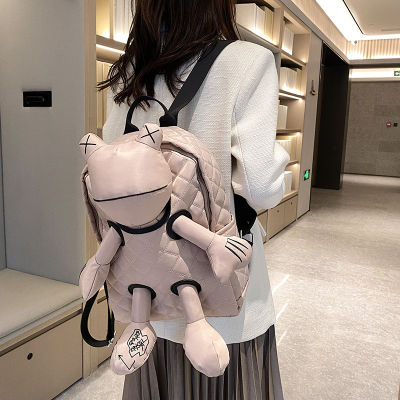 Fashionable Simple Backpack Bags 2022 Winter New Womens Chic Bag Trendy Simple Large Capacity Backpack
