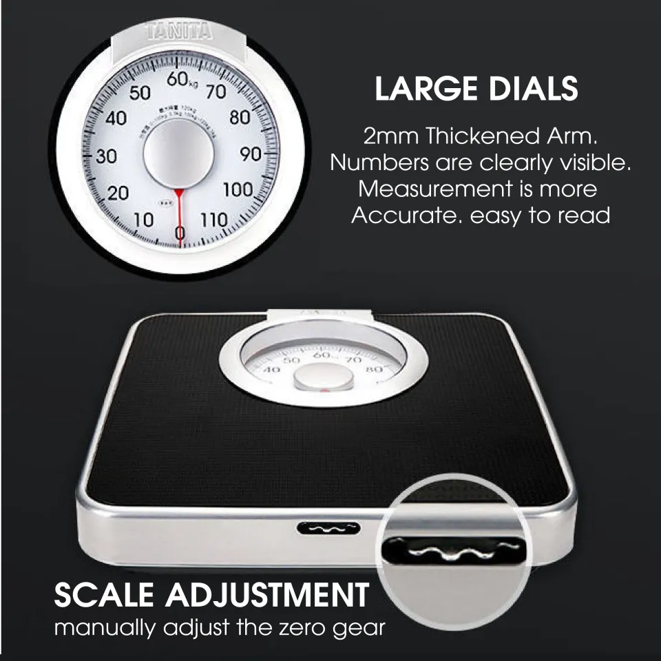 The Burnham Store- Original Human Scale Weight Scale for Human Body weighing  Scale Body Fat Analyzer Mechanical Weighing Human Rotating Dial Scale Daily  or regular weight measurement helps you control your weight