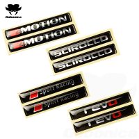 【LZ】☇●  Resina 3D Logotipo Etiqueta Do Carro Emblema Esporte Emblema Decalque Da Porta Ajuste para VW Volkswagen SCIROCCO 4 MOVIMENTO GTI R Revo Tiguan MK2 4x4 estilo do carro