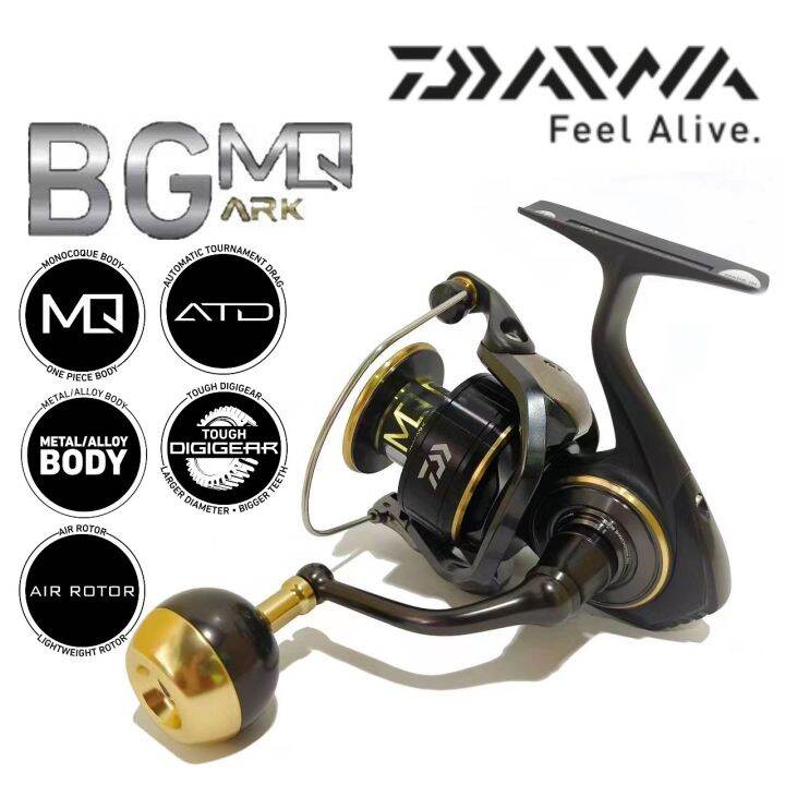 2021 DAIWA BG MQ ARK SPINNING REEL | Lazada