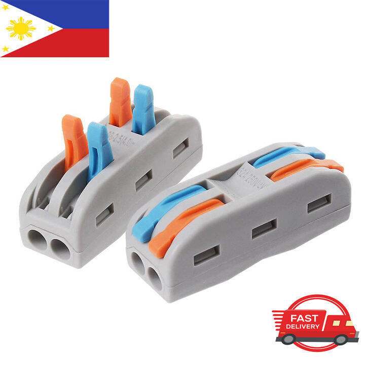 10pcs Wire Connectors Compact Splicing Connectors Cable Connector Set