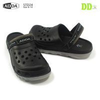 รองเท้าปิดหัวผู้ชาย ADDA 5TD24-M1 ของแท้ รองเท้าหัวโต รองเท้าแตะสวมชาย รองเท้ายาง พื้น2ชั้น ถนอมเท้า