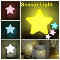 มินิ LED Night Light Sensor ควบคุมการประหยัดพลังงาน DecorationLight เด็ก Night Light ห้องนั่งเล่นห้องนอนโคมไฟซ็อกเก็ต