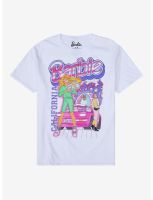 Barbie The Movie T-shirts Mens 100% Cotton Round Neck Short-Sleeved T-Shirt