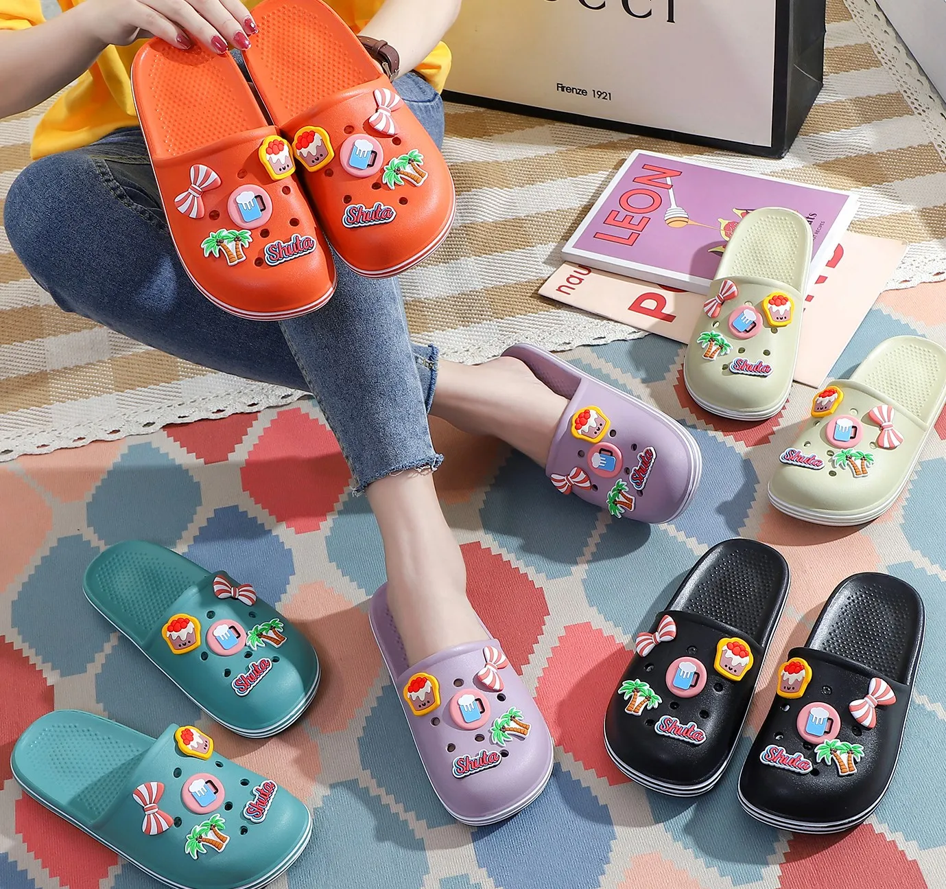 crocs shoes women slippers for women sandals for women on sale sandals  sleepers for women | Lazada PH