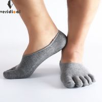 5 Pairs Five Finger Socks Invisible Solid Non-Slip Cotton Breathable Deodorant No Show Socks With Toes Sokken Good Quality Socks Tights