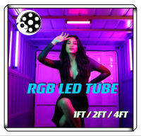 RGB LED TUBE light 1FT / 2FT / 4FTหลอดไฟ LED RGB 1FT / 2FT / 4FT