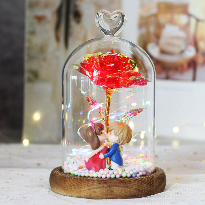 beauty-and-the-beast-gold-foil-galaxy-rose-flower-led-light-artificial-flowers-in-glass-dome-wedding-valentine-gift-for-girls