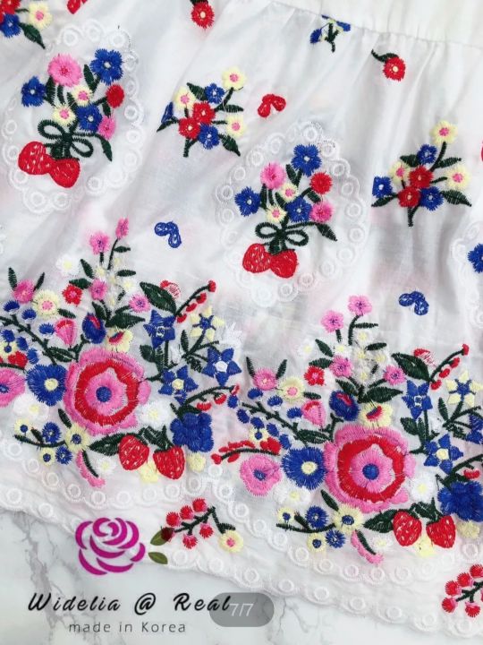 p010-102-pimnadacloset-short-puff-sleeve-square-neck-cotton-embroidery-dress