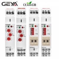 GEYA Multifunction Timer Relay Electronic Adjustable or Digital Setting Timer Switch 12V 24V 48V 110V 220V GRT8-M GRT8-K