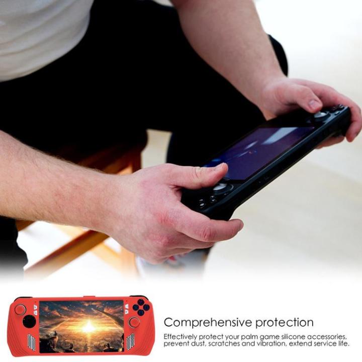 game-console-case-game-console-shell-dustproof-handheld-console-case-silicone-storage-case-full-protection-cover-for-rog-ally-everywhere