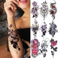 hot【DT】 Temporary Tattoos Sticker Fake Jewelry Chains Tatoo Decal