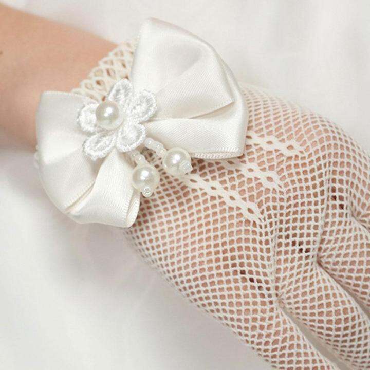 net-bow-tie-dress-girl-child-white-gloves-wedding-dress-white-gloves-boy-princess-flower-gloves-h6b6