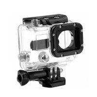 สำหรับ Go Pro อุปกรณ์เสริมเคสกล้องถ่ายวิดีโอกล้องดำน้ำกันน้ำลึก45ม. สำหรับ Gopro HD สำหรับ Hero4 3 3 +