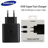 SAMSUNG Original 45W USB-C Super Adaptive ที่ชาร์จชาร์จเร็ว EP-TA845สำหรับ Samsung GALAXY หมายเหตุ10 Plus Note10Plus 5G A91 Note10 +