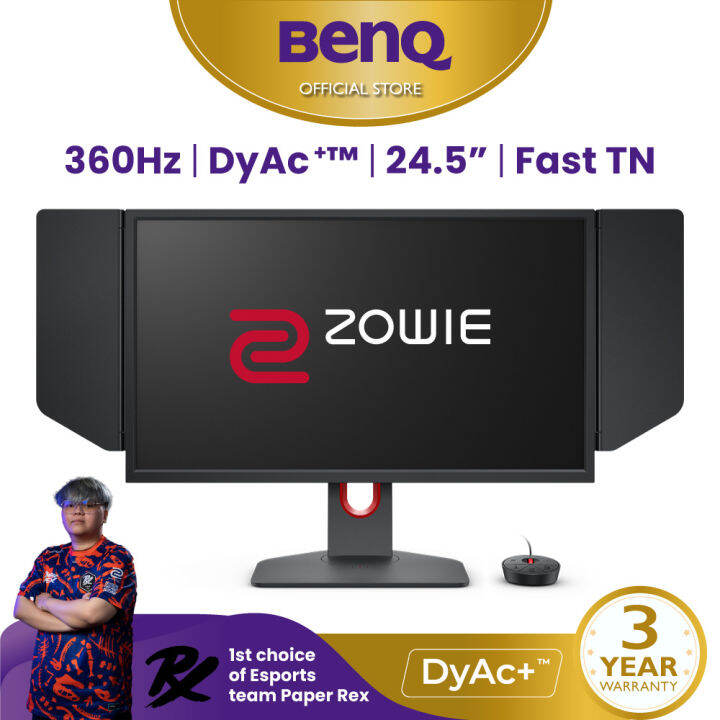 BenQ ZOWIE XL2566K  Esports Monitor (24.5/TN/360Hz/DyAc⁺/HDMi/S