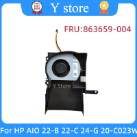 Y Store ใหม่ CPU พัดลมระบายความร้อนสำหรับ HP AIO 22-B 22-C 24-G 20-C023W 863659-004 NFB86C05H จัดส่งฟรี