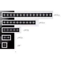 【❂Hot On Sale❂】 SDFW3242 ไฟส่องสว่างสม่ำเสมอ2W 20W 30W แหล่งที่มองไม่เห็นหรี่แสงได้ Cri90 Triac 0-10V ดาวน์ไลท์ปิดภาคเรียนไฟแอลอีดีเส้นตรงโคมไฟบ้านทันสมัย