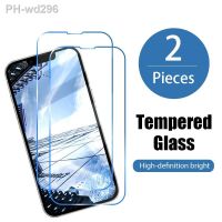 2PCS Protective Glass On the For iPhone 11 12 13 Pro X XR XS MAX Screen Protector For iPhone 7 8 6s Plus SE 2020 tempered glass