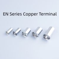 ๑ EN2508 Bare Copper Wire Ferrules For 2.5mm2 14AWG Wire 8mm Wire Copper Crimp Connector Cord Pin End Terminal