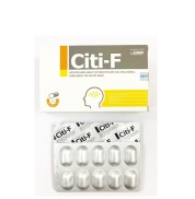 Citi-F - viên uống hỗ trợ tăng cường tuần hoàn máu não, giảm đau đầu