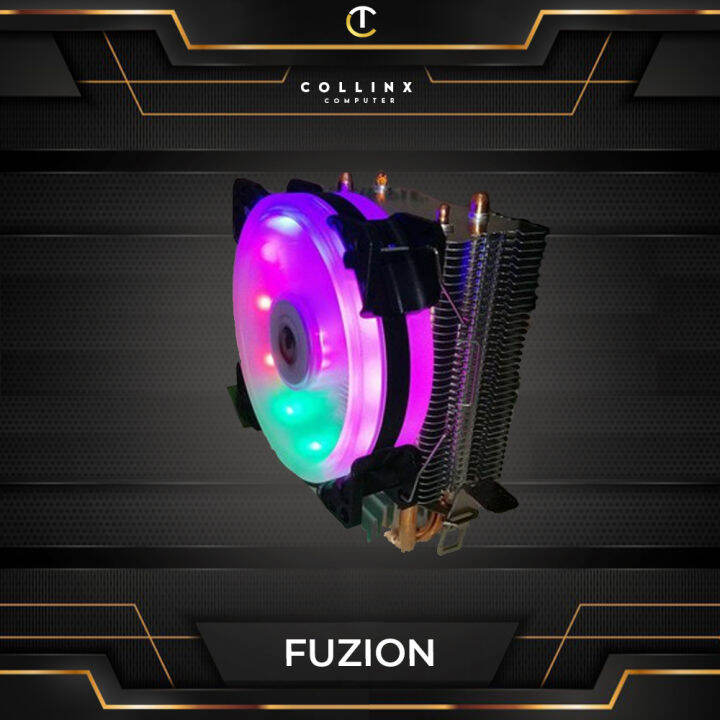 Fuzion Iceberg Tower RGB CPU Cooler Heatsink for Intel and AMD