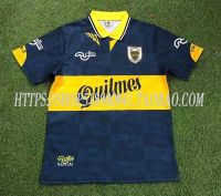 Boca Juniors jersey restore ancient ways 95-97 season 10 soccer uniform maradona Boca Juniors soccer jersey เสื้อฟุตบอลยุค90 เสื้อฟุตบอลย้อนยุค ชุดออกกำลังกาย