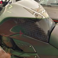 Oplus▪สำหรับคาวาซากิ Z1000 Z750 ZX-6R ZX-10R ZX-12R ZX6R ถังแผ่นกันกระแทกกันลื่นแผ่นถังน้ำมันมอเตอร์ไซค์รูปลอกด้านข้างที่ยึดเข่าป้องกัน