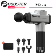 BOOSTER M2 - A - Máy massage gun cầm tay BOOSTER M2 - A Công suất 135W, 6 đầu massage, 4 Tốc độ - Hãng phân phối chính thức thumbnail