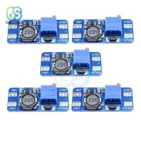 5ชิ้น Mt3608 Dc-Dc โมดูลคอนเวอร์เตอร์เพิ่มกำลังบูสเตอร์พาวเวอร์ซัพพลาย2a 28V สำหรับ Arduino