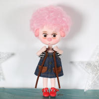 Dream Fairy 112 BJD No.2 DODO Pigies Doll with hair 14cm mini doll 26 joint body Cute children gift toy ob11