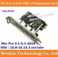 Universal Mac Pro Cableless Usb ความเร็วสูง3.0 Pci-e X1 4พอร์ตการ์ดขยายสำหรับ Mac Osx 10.8-10.15.3 /Windows/macpro