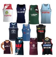 rugby jersey singlet 2023 Broncos Parramatta Eels sharks Bulldogs cowboys St George Dragons Rabbitohs PANTHERS NSW QLD Maroons