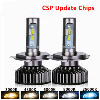 Car Lights CSP 2600016000LM Canbus H4 LED H7 H11 LED Lamp Car Headlight Bulbs H1 H8 H9 9005 9006 HB4 Turbo LED Bulbs 12V 6000K