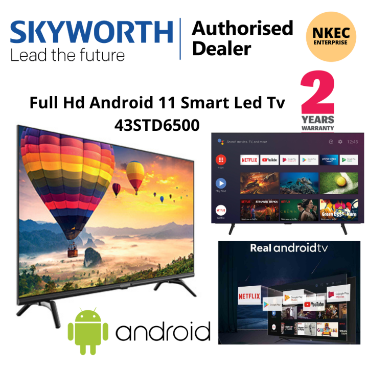 Skyworth 43 Inch Digital Led Full Hd Android Tv Smart Tv Android 11 ...