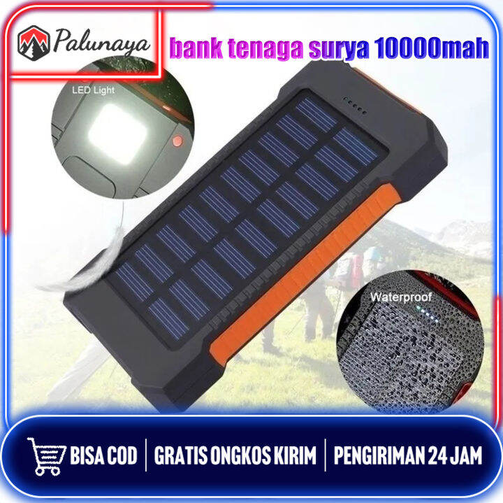 (COD) Bank Tenaga Surya / 50000mah Power Bank Original Asli Robot Awet ...