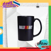 ฟรีค่าส่ง แก้วน้ำ สีดำด้าน RALLIART MUG (BLACK) เก็บเงินปลายทาง ส่งจาก กทม.