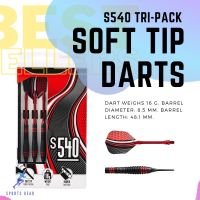 CANAVERAL S540 Soft Tip Darts Tri-Pack ( ลูกดอกปลายนุ่ม รุ่น S540 แพ็ค 3 ชิ้น ) ปาเป้า Darts กระดานปาเป้า ปาเป้าลูกดอก ลูกดอก หางลูกดอก