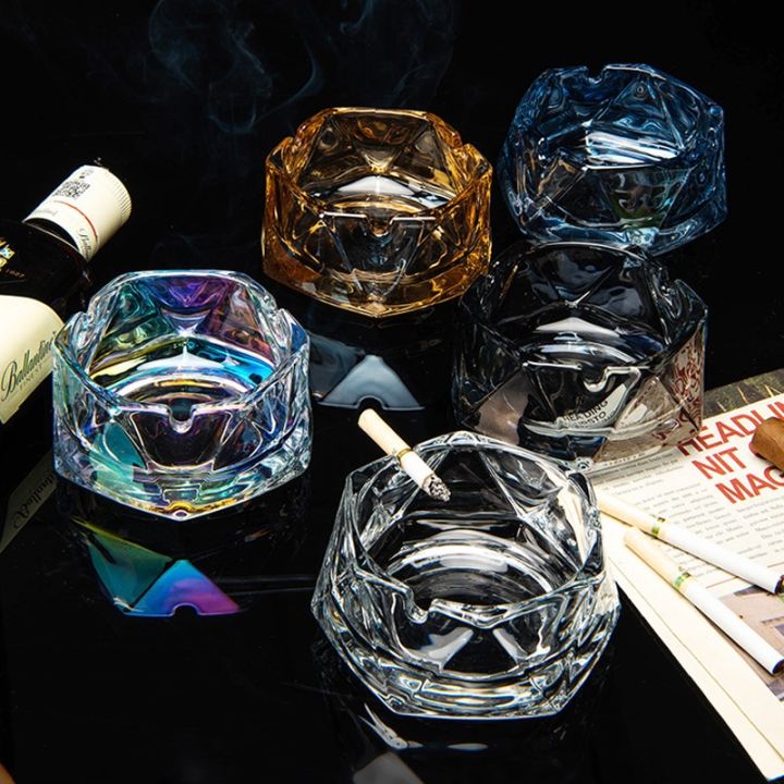hot-dt-octagonal-ins-glass-ashtray-room-office-personality-trend-anti-flying-high-end