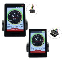 M6T Electric Bike LCD Display Meter 24V-60V Universal E Scooter LCD Panel Color Screen with USB for E-Bike