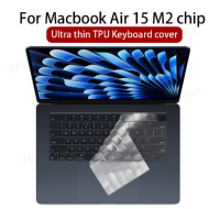 2023เครื่องแผ่นครอบแป้นพิมพ์โปร่งใสบางพิเศษ A2941 15.3อากาศสำหรับ MacBook Air M2 13.6 A2681 Pro 14 16 Pro13.3 M2 2022 A2338 A2337 A2289 A2179ฟิล์มป้องกันแผ่นครอบแป้นพิมพ์