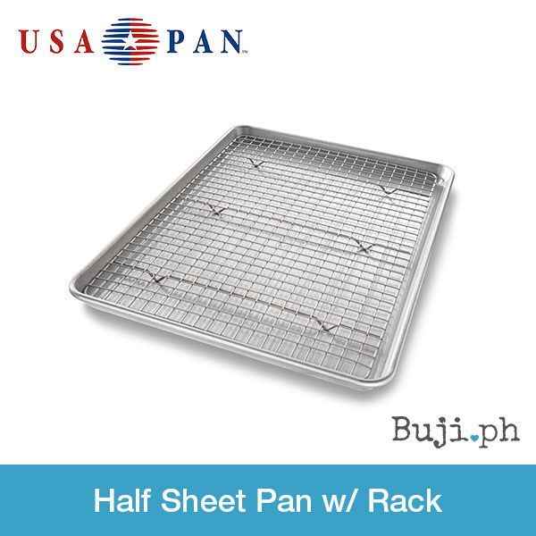 USA Pan Bakeware Extra Large Sheet Pan, Warp Resistant Nonstick Baking Pan,  Made in the USA from Aluminized Steel