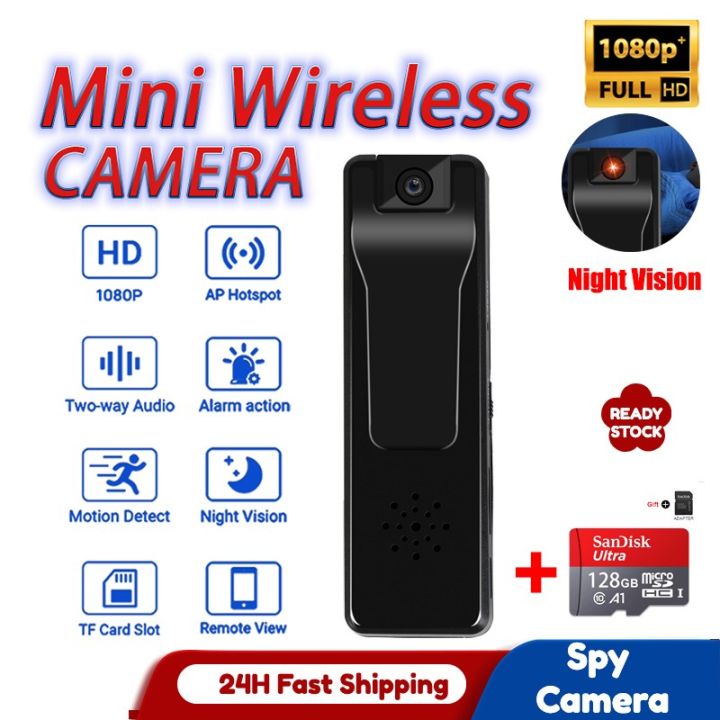 128gb Mini Spy Camera Wireless Night Hidden Camera Vision Small