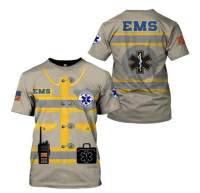 (ALL IN STOCK XZX)    Personalized Name Funny EMS 3D Unisex Shirts 018   (FREE NAME PERSONALIZED)