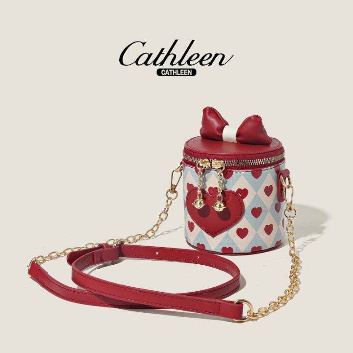 hot-selling-kathryn-niche-bag-womens-2023-new-love-chain-bucket-simple-shoulder-messenger