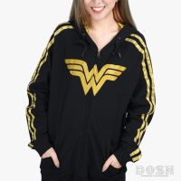 DOSH WOMENS JACKET WONDER WOMAN เสื้อแจ็กเก็ตแขนยาว ผู้หญิง EWWJ1001-BL