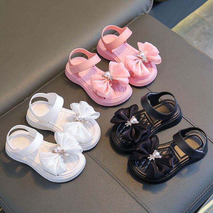 pull-back-girls-sandals-2023-new-summer-korean-version-childrens-students-middle-aged-and-older-childrens-soft-soled-beach-shoes-fashion